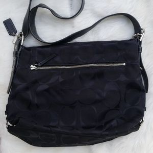 Coach Classic Black Hobo Bag